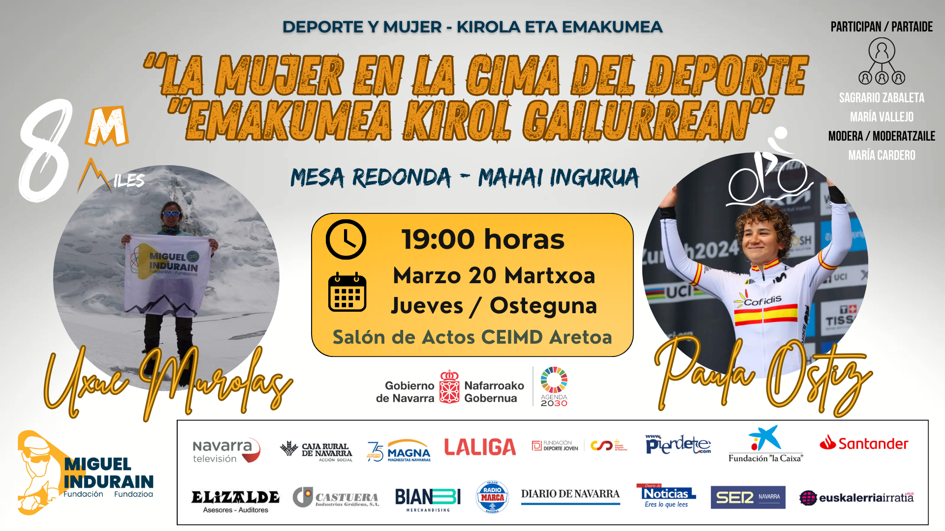 &ldquo;La mujer en la cima del deporte&rdquo;